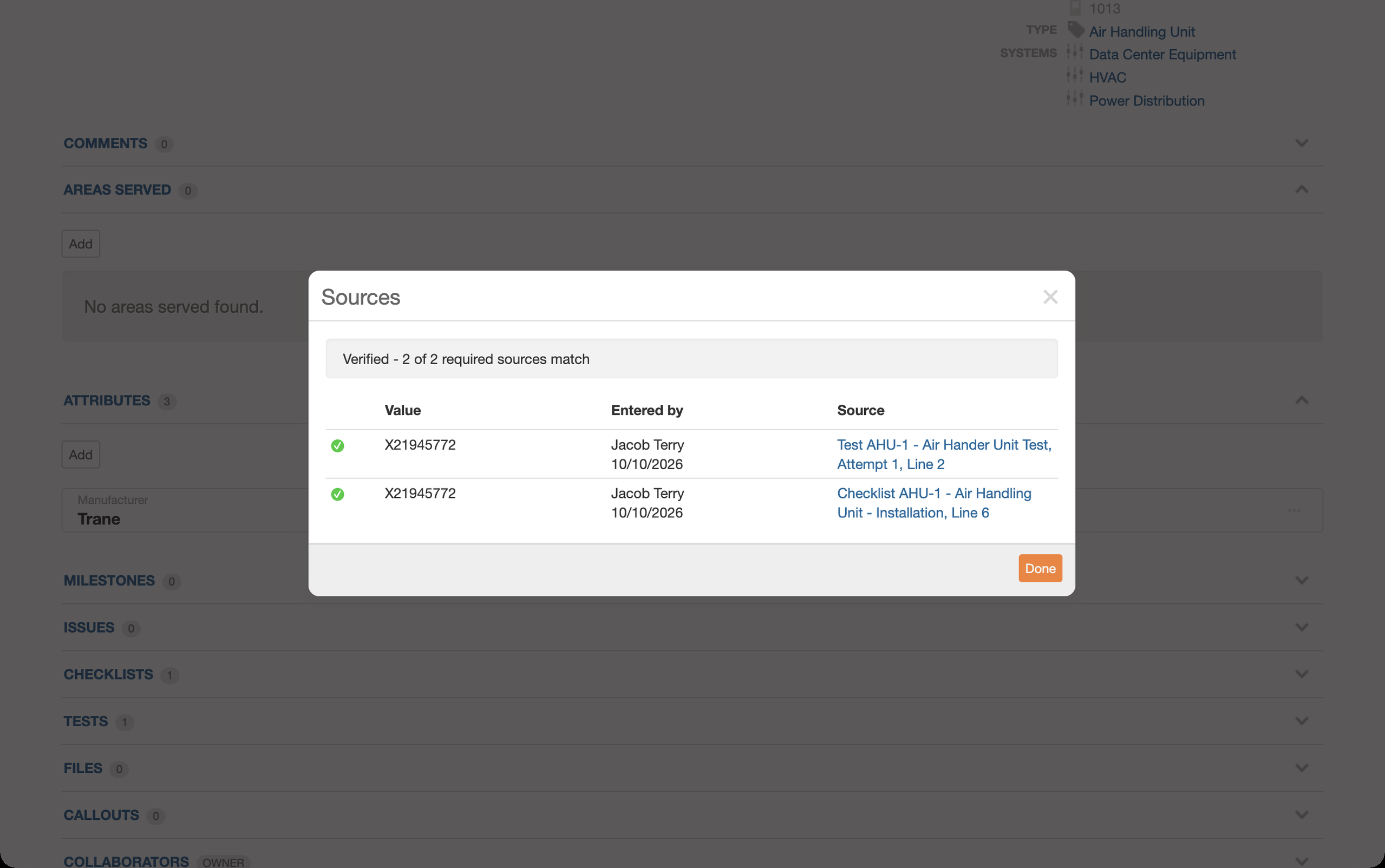 The improved Sources view